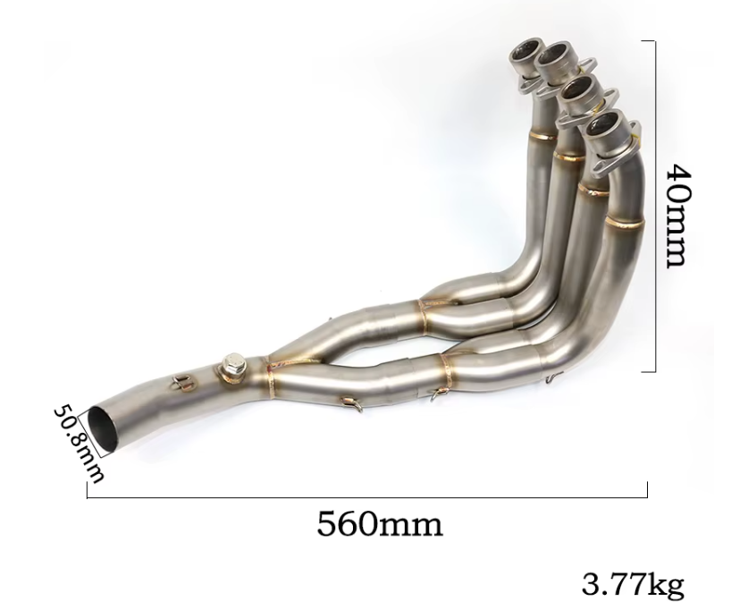 Colectores Artesanales Yamaha XJ6 Acero Inoxidable (2009-2015)
