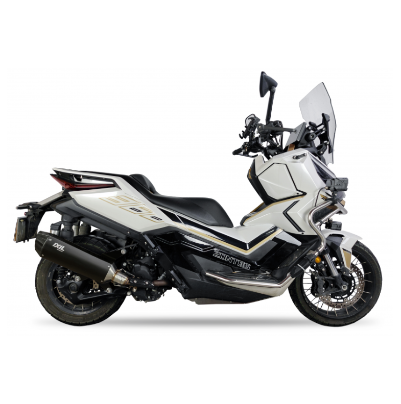 Escape Slip-On IXIL V4B Acero Negro ZONTES G 368 ADV 2025