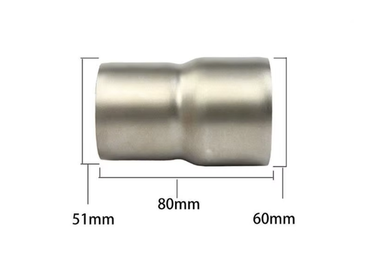 Adapter 51 to 60mm Stainless Steel