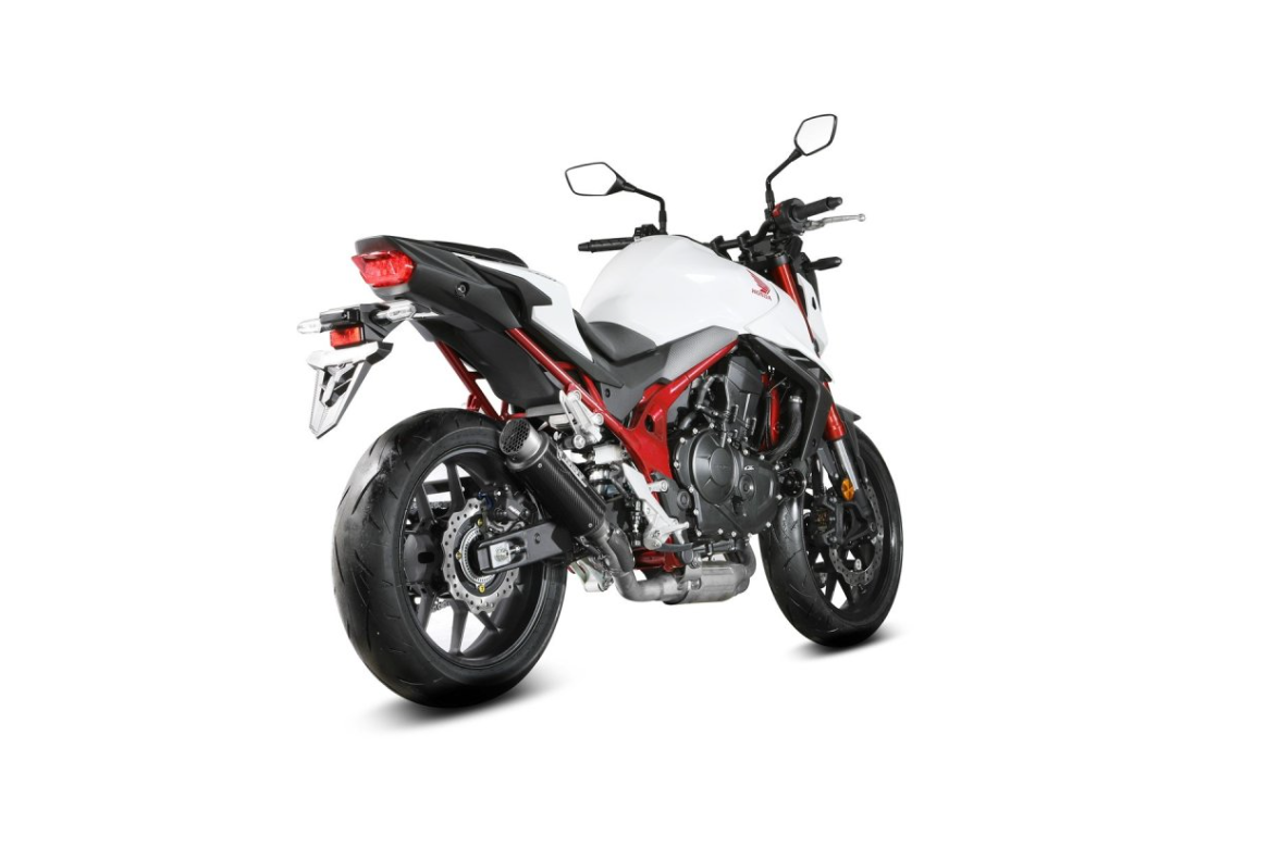 Seção Final Slip-On Mivv GP PRO Homologado em Carbono HONDA CB 750 HORNET (2023-2025)