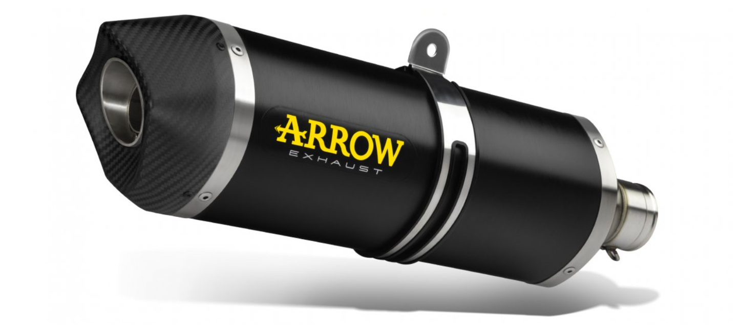 ARROW Race-Tech Homologated Exhaust KTM 690 SMC / R 19-24 | 690 ENDURO / R 19-24 Aluminum Black