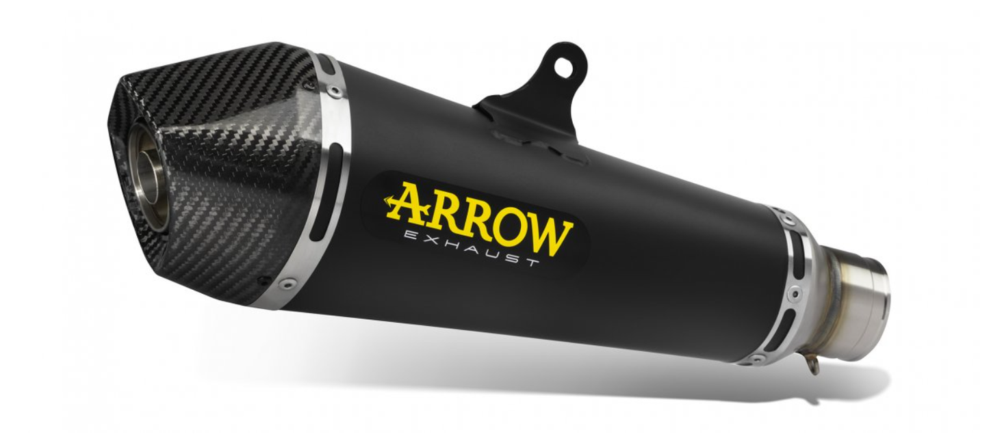 Escape Arrow X-Kone Homologado Kawasaki Z900 17-19 | Kawasaki Z900 A2 17-24 Nicromo Negro