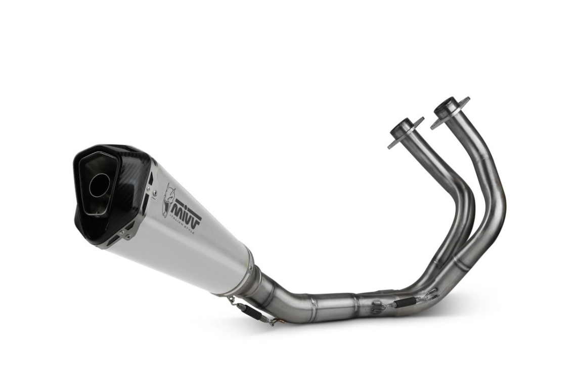 Escape completo homologado Mivv DELTA RACE en Acero inox. para KAWASAKI Z 650 17-23 | NINJA 650 17-23