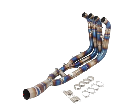 Coletores artesanais em titânio para BMW S1000RR/S1000R/M1000RR/M1000R (2019-2025)