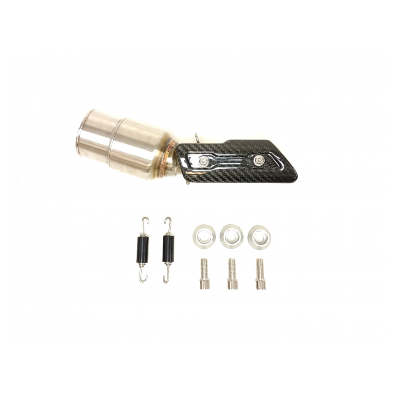 Escape Slip-On IXIL V4B Acero Negro ZONTES G 368 ADV 2025