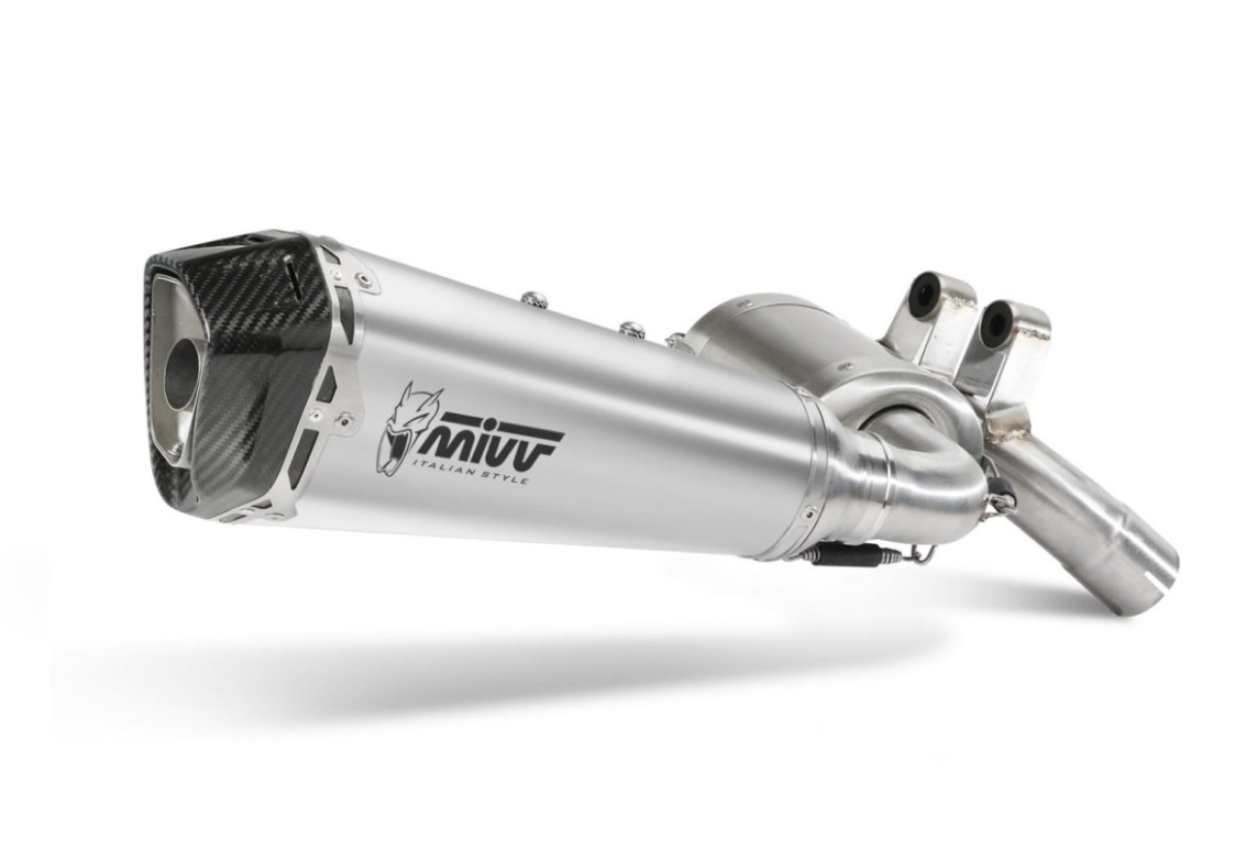 Escape homologado Mivv DELTA RACE en Acero inox. para BMW F 900 R 20-25