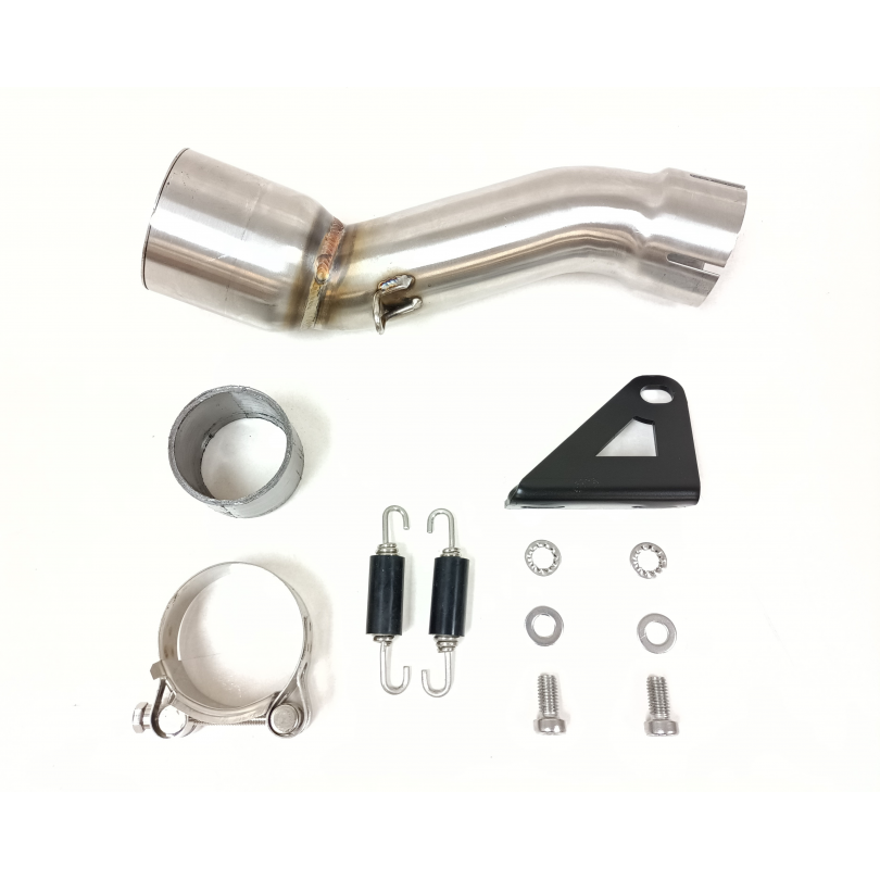 Escape IXIL RB homologado en acero negro para HONDA CB 500 F 19-24 | CBR 500 R 19-23 | CB 500 X 19-24