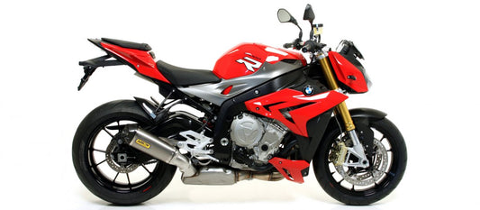 Escape completo ARROW Race-Tech no homologado en titanio con colectores en acero inoxidable para BMW S / M 1000 R 14-16 | S / M 1000 RR 15-18
