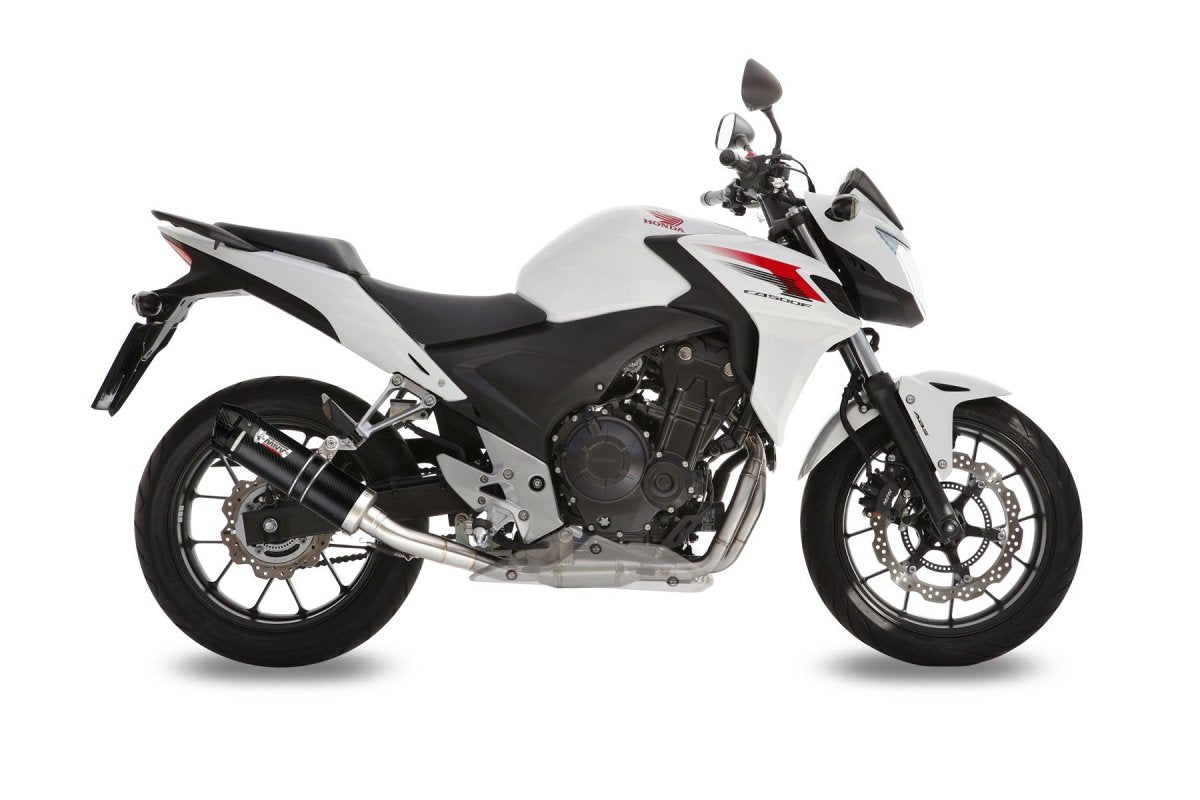 Escape homologado Mivv GP en Carbono para HONDA CBR 500 R 13-15 | CB 500 F 13-15