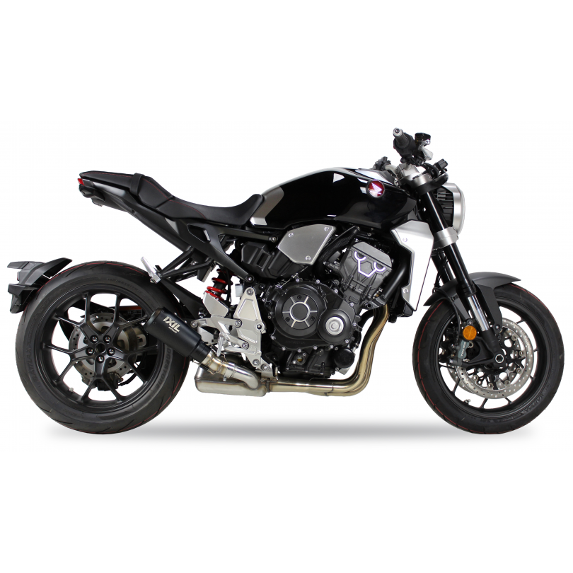 Escape IXIL RB homologado en acero negro para HONDA CB 1000 R / NEO SPORTS CAFE 18-24