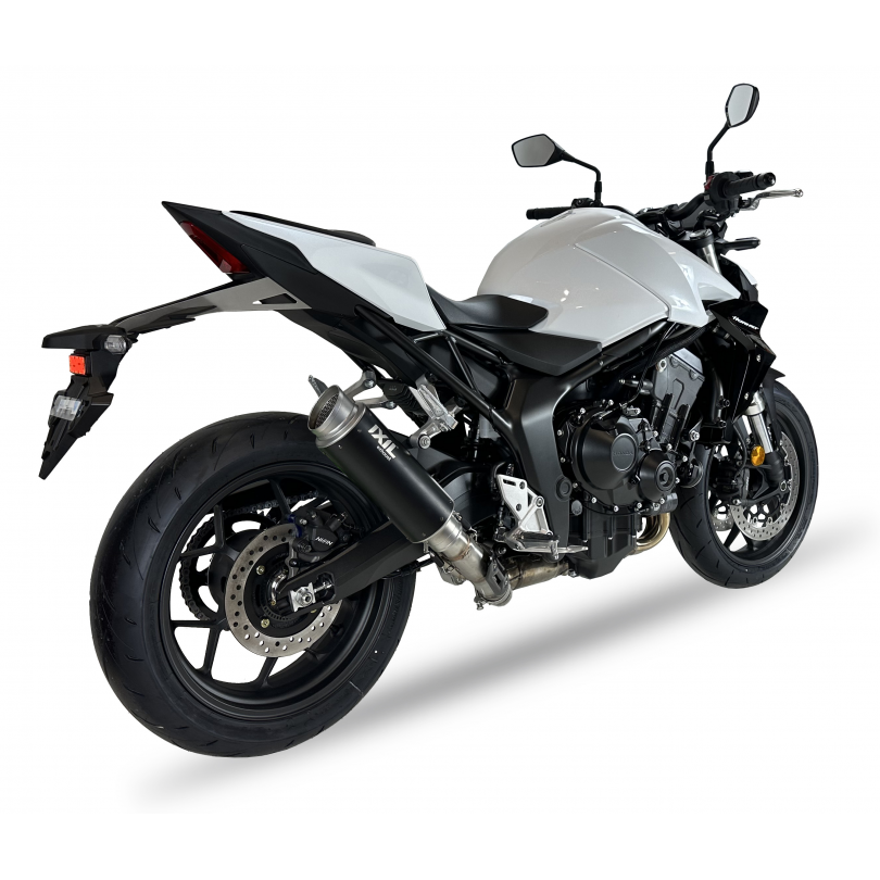 Escape IXIL RC3B homologado en acero negro para HONDA CB 1000 HORNET / SP 2025