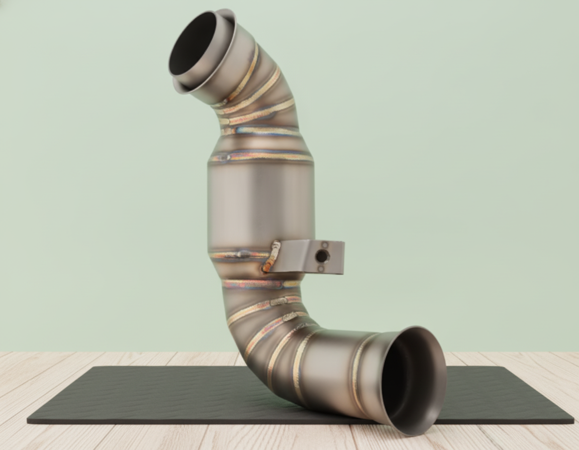 KTM Duke 790-890 (2019-2026) Stainless Steel Handmade Catalytic Converter