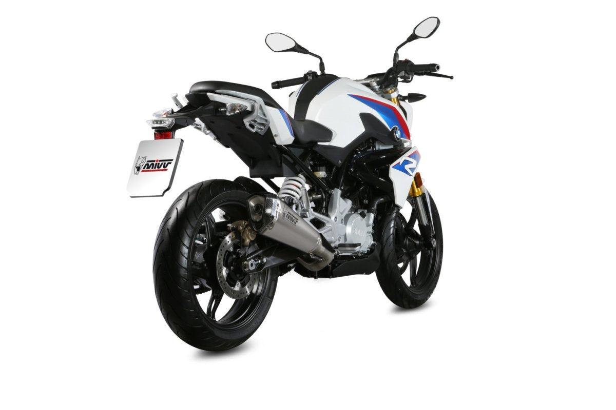 Escape completo homologado Mivv DELTA RACE en Acero inox. para BMW G 310 R 18-24