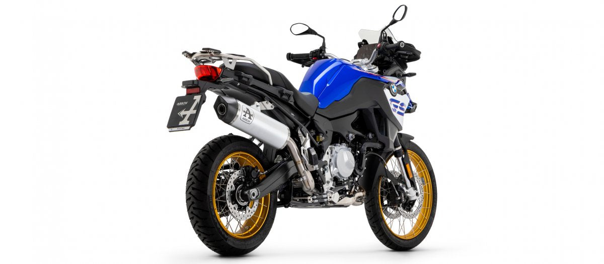 Escape ARROW Maxi Race-Tech homologado en aluminio para BMW F 750 GS 21-24 | F 850 GS 21-24