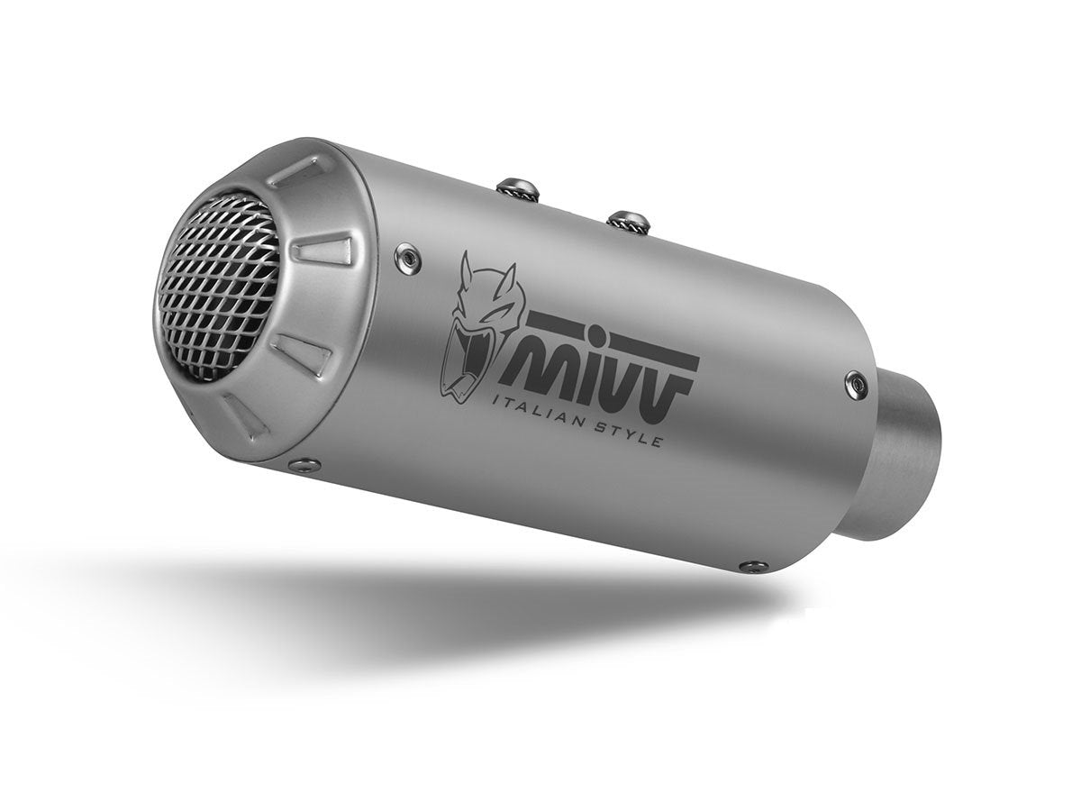 Non-homologated Mivv MK3 full exhaust in stainless steel for HONDA CB 125 R NEO SPORTS CAFÉ 18-20
