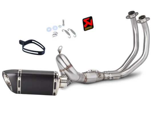 Línea Completa Artesanal Yamaha MT-09/R9/Tracer 9/XSR900 (2021-2025) Acero Inoxidable