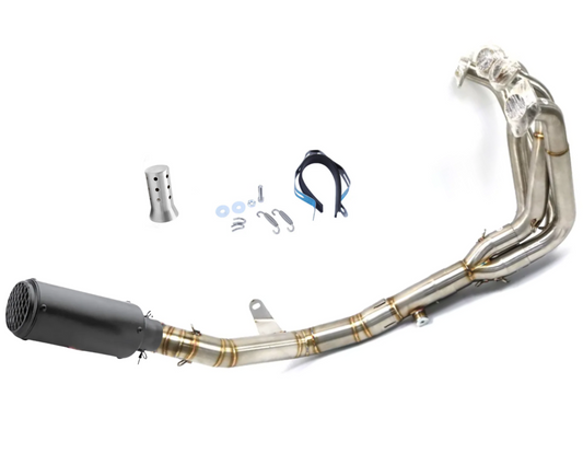 Línea Completa Artesanal Kawasaki Z900 FULL (2017-2025) Acero Inoxidable