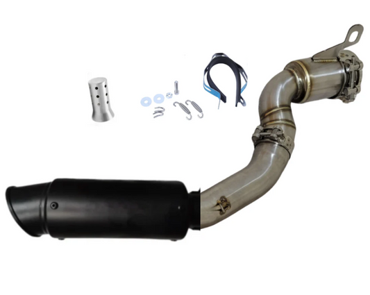 Linha de escapamento artesanal KTM Duke-RC 125-390 (2021-2025)
