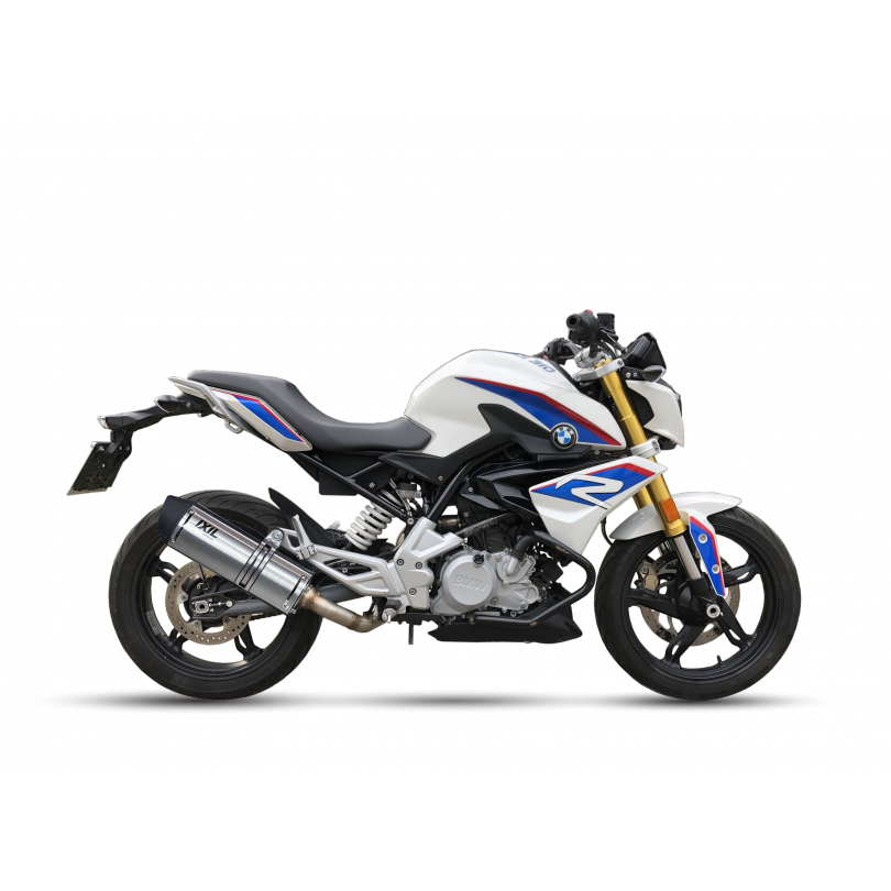 Escape completo IXIL SOVE no homologado en acero inox. para BMW G 310 R 17-22