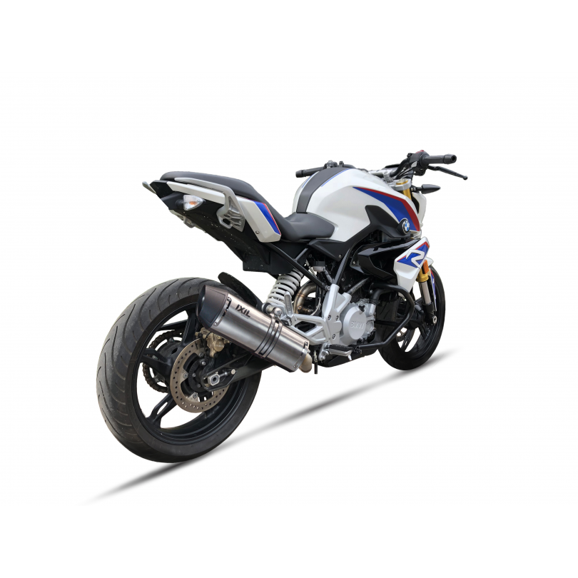 Escape completo IXIL SOVE no homologado en acero inox. para BMW G 310 R 17-22