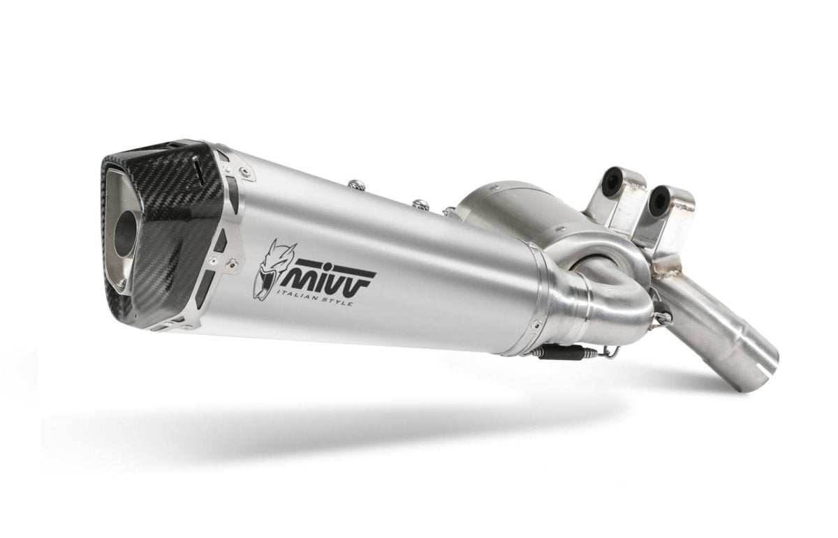 Escape homologado Mivv DELTA RACE en Acero inox. para BMW F 900 R 20-25