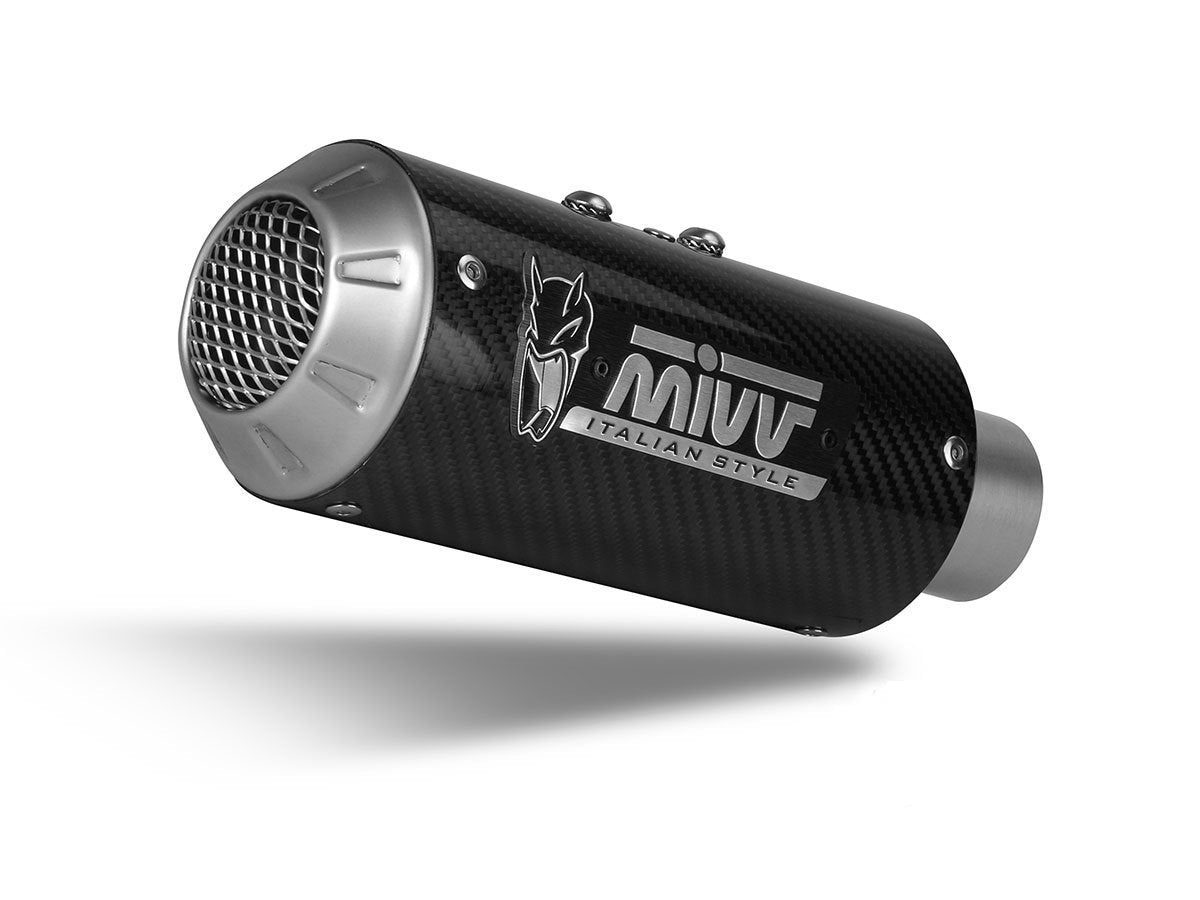 Non-homologated Mivv MK3 full carbon exhaust for HONDA CB 125 R NEO SPORTS CAFÉ 18-20