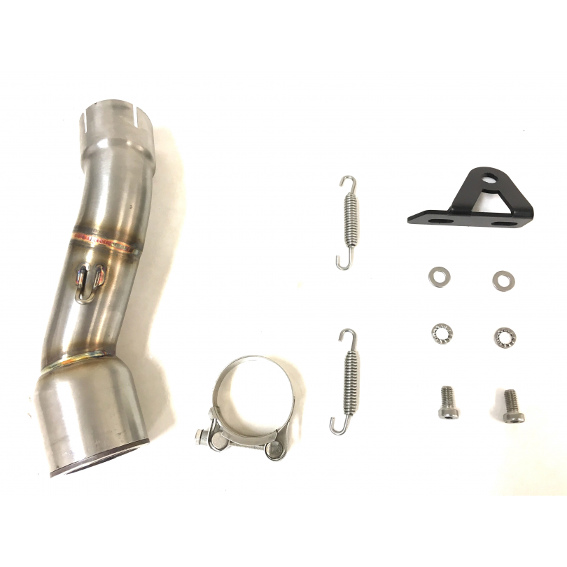 Escape IXIL RB homologado en acero negro para HONDA CB 500 F 16-18 | CBR 500 R 16-18 | CB 500 X 17-18