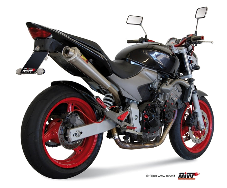 Escape homologado Mivv X-CONE en Acero inox. para HONDA CB 600 F HORNET 03-06