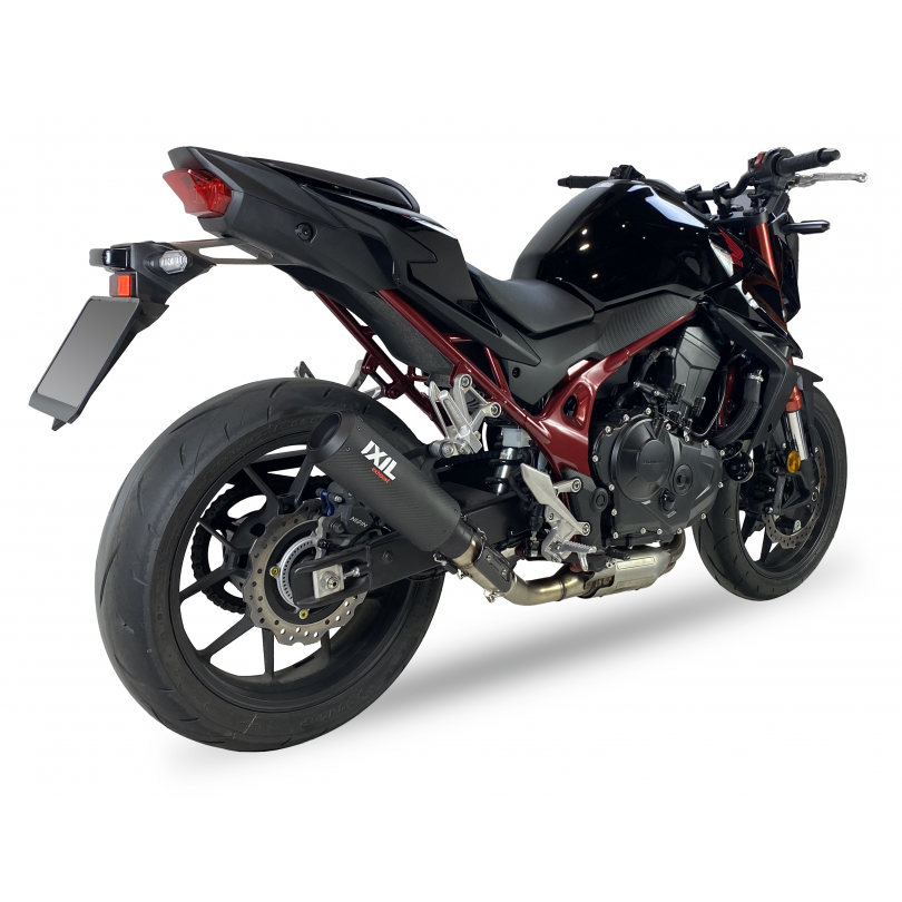 Escape IXIL RCR homologado en carbono para HONDA CB 750 HORNET 23-24