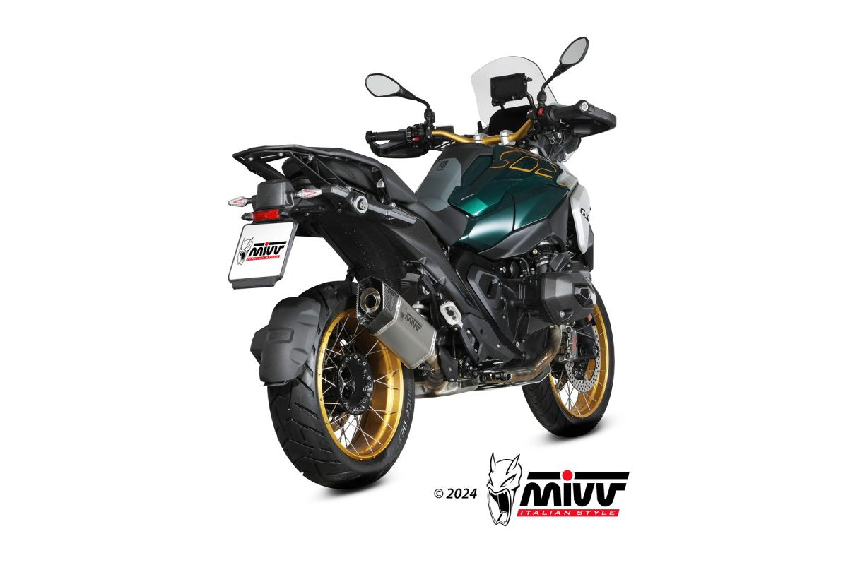 Escape homologado Mivv SR-1 en Titanio para BMW R 1300 GS 24-25