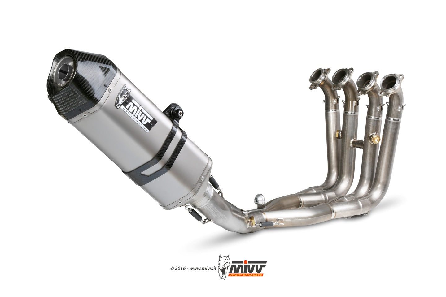 Escape completo no homologado Mivv ESCAPE COMPLETO en Acero inox. para BMW S / M 1000 RR 10-14