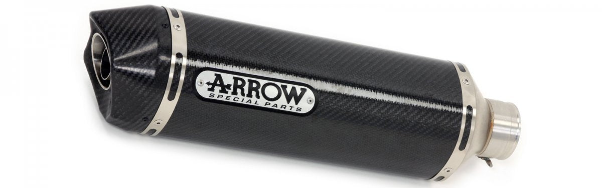 Escape ARROW Race-Tech homologado en carbono para HONDA CBR 1000 RR 17-19