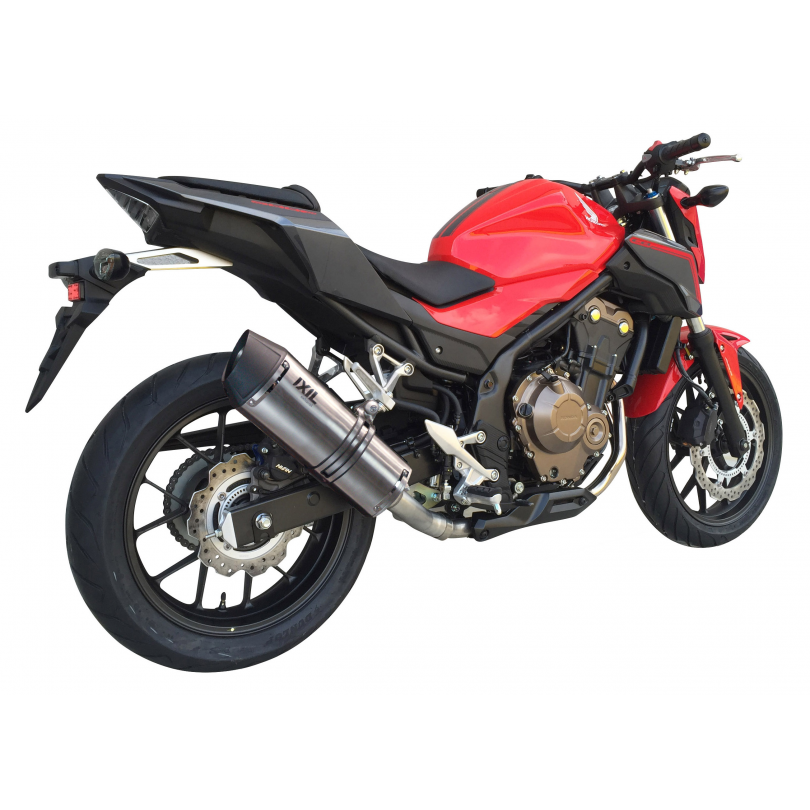 Escape IXIL SOVE homologado en acero inox. para HONDA CB 500 F 13-18 | CBR 500 R 13-18 | CB 500 X 13-18