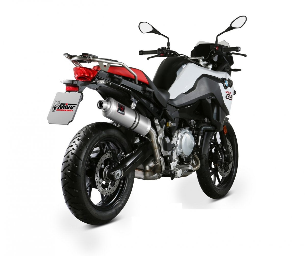 Escape homologado Mivv DAKAR en Acero inox. para BMW F 750 GS 18-24 | F 850 GS 18-24 | F 850 GS ADVENTURE 18-24