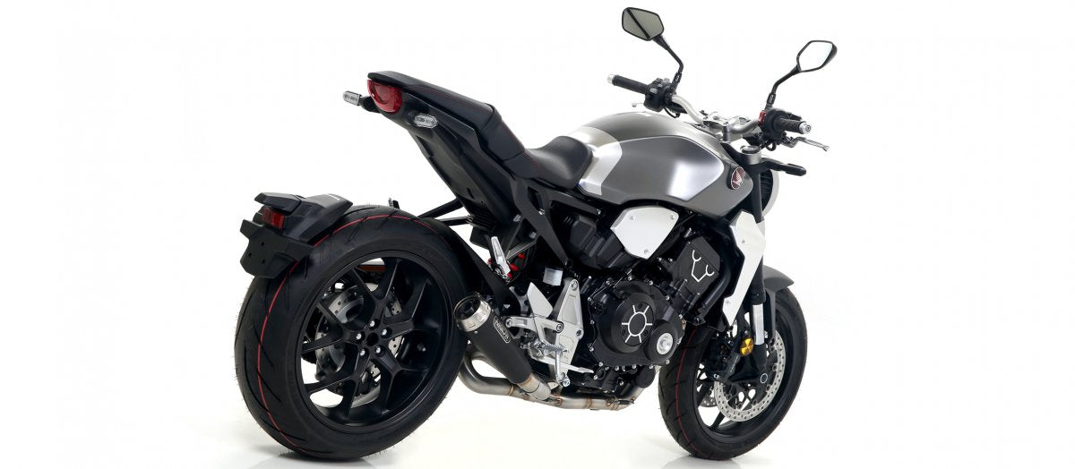 Escape ARROW PRO-Race homologado en nicromo negro para HONDA CB 1000 R / NEO SPORTS CAFE 18-24