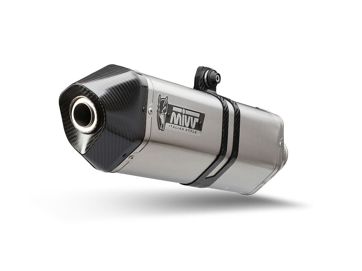 Escape homologado Mivv SPEED EDGE en Acero inox. para BMW R 1250 GS 19-23 | R 1250 GS ADVENTURE 19-23