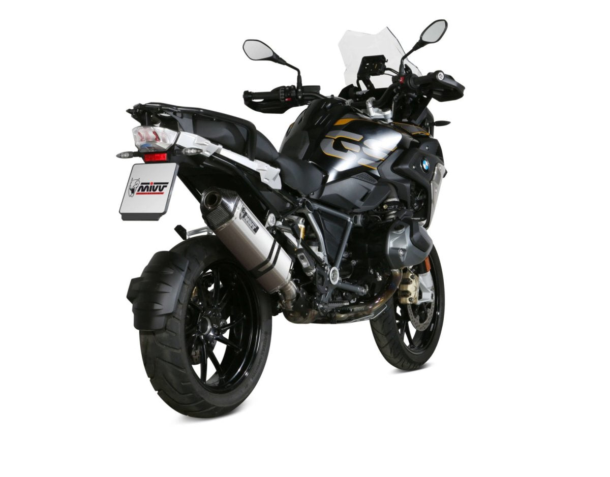 Escape homologado Mivv SPEED EDGE en Acero inox. para BMW R 1250 GS 19-23 | R 1250 GS ADVENTURE 19-23