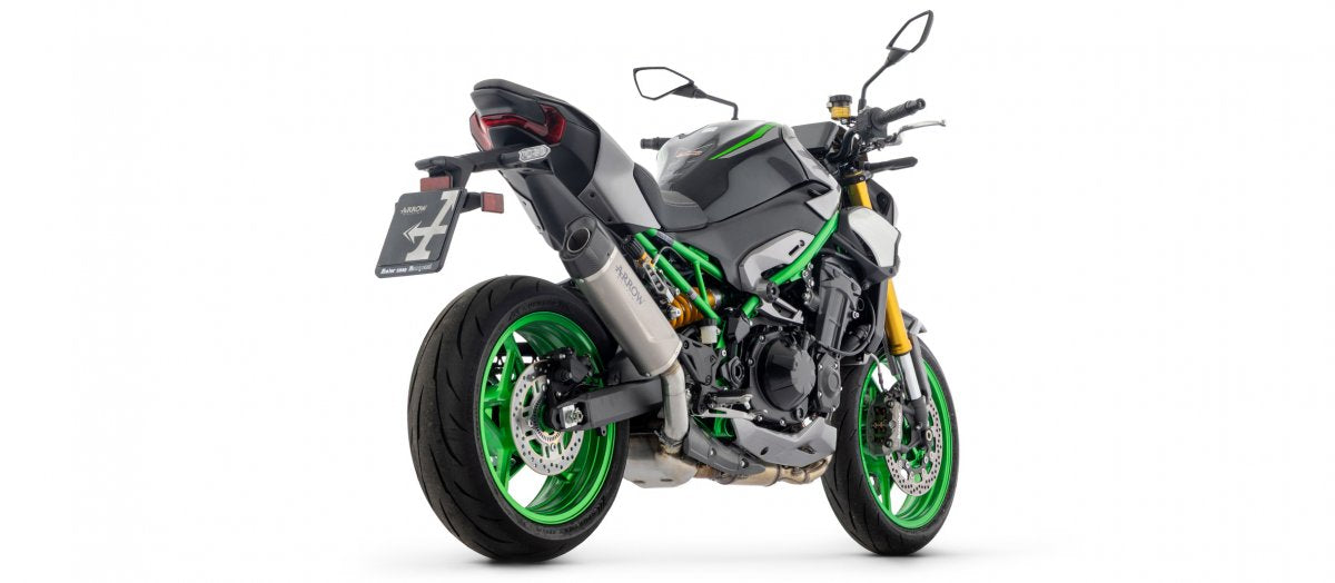 Escape ARROW Indy Race homologado en titanio para KAWASAKI Z 900 FULL 2025