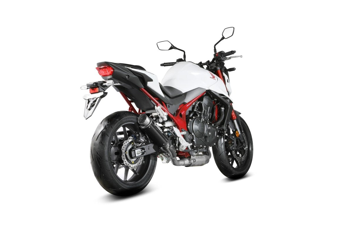 Mivv GP PRO approved carbon exhaust for the Honda CB 750 Hornet (23-25)