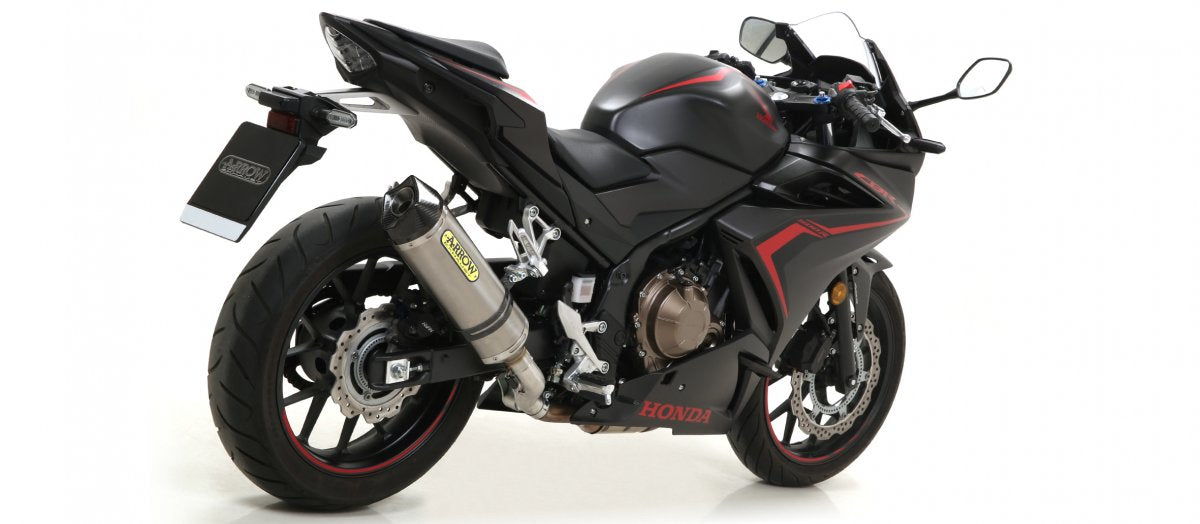 Escape ARROW Race-Tech homologado en titanio para HONDA CB 500 F 19-20 | CBR 500 R 19-20