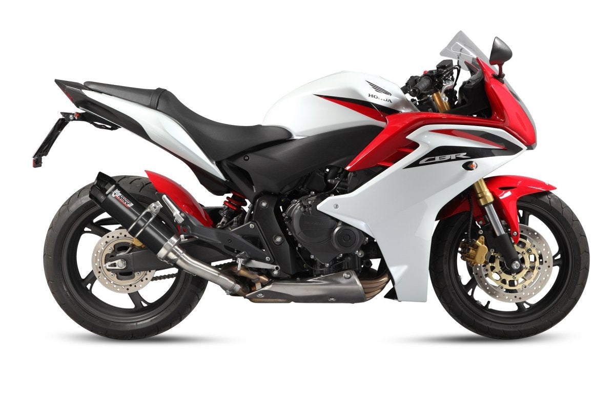 Escape homologado Mivv GP en Acero negro para HONDA CB 600 F HORNET 07-13 | CBR 600 F/FS 11-13