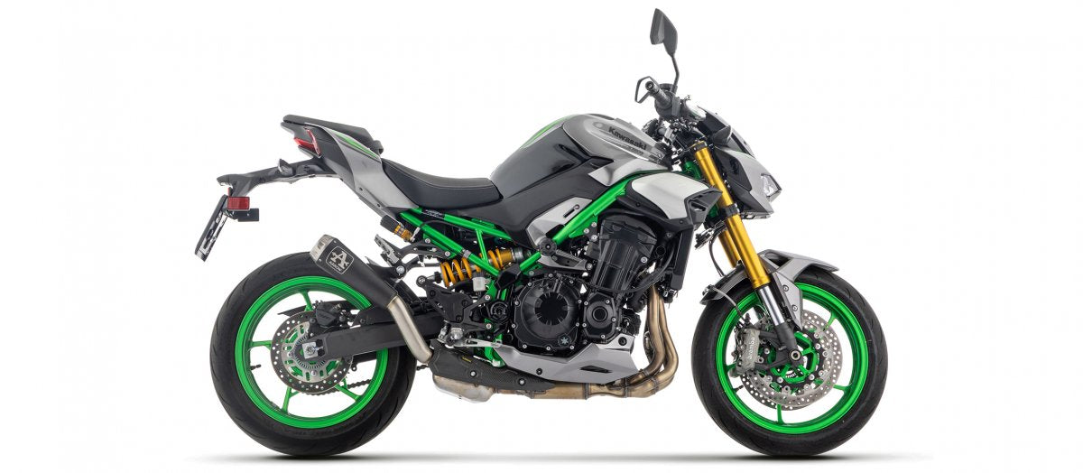 Escape ARROW PRO-Race homologado en nicromo negro para KAWASAKI Z 900 FULL 2025