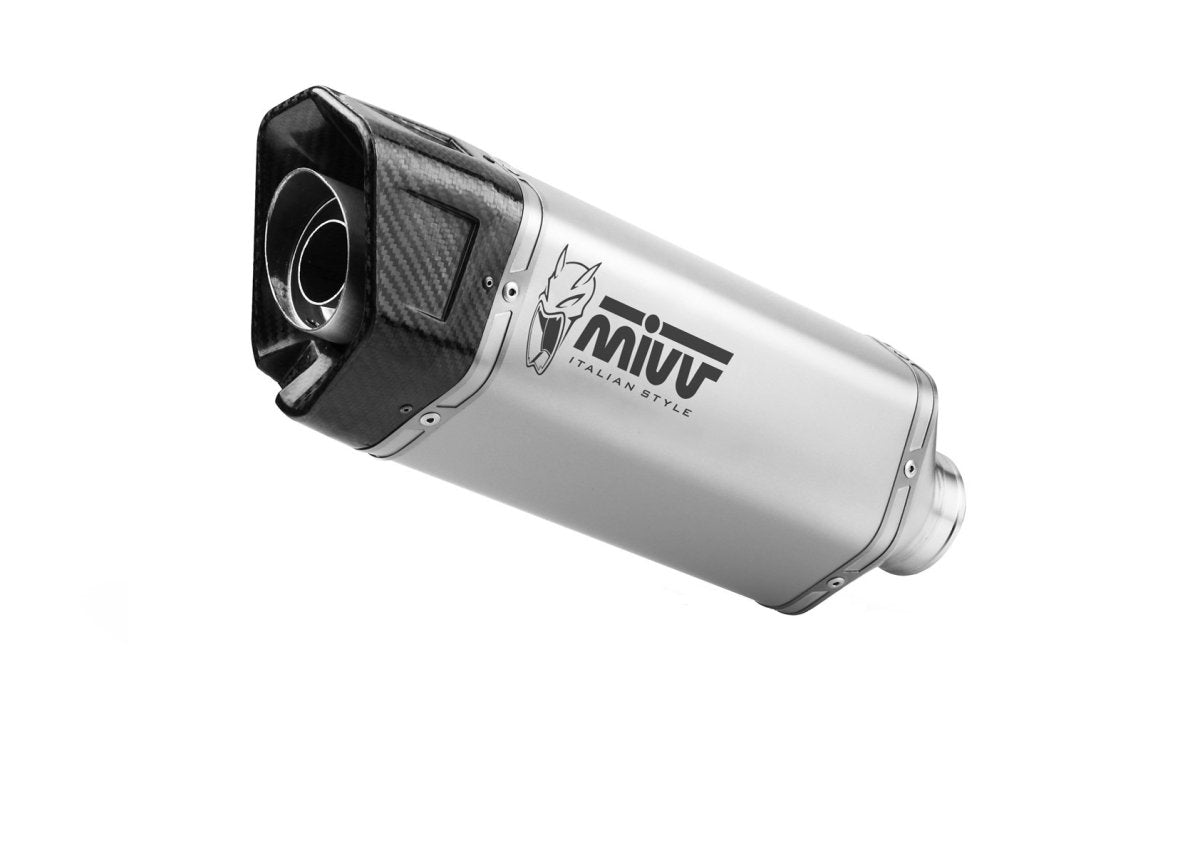 Mivv SR-1 approved stainless steel exhaust for the Honda CB 750 Hornet 23-25