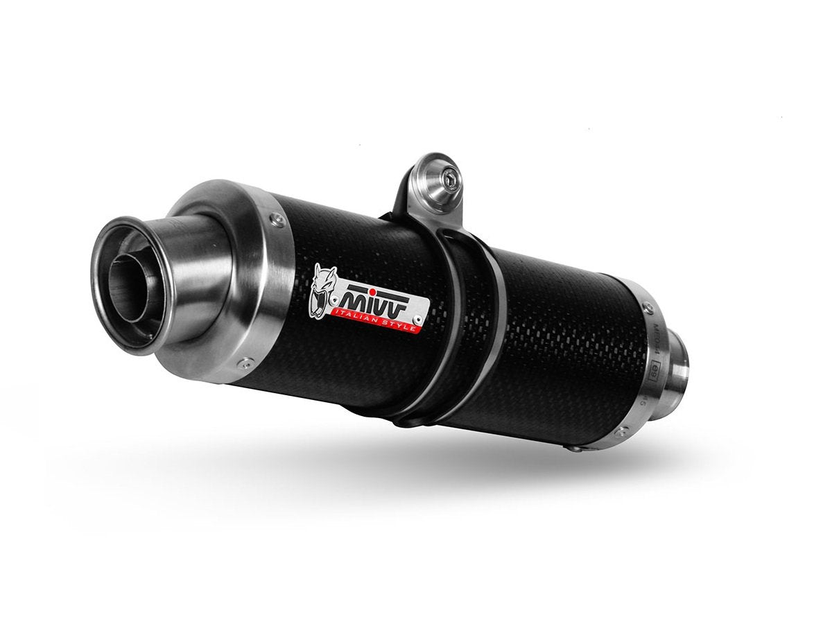 Escape homologado Mivv GP en Carbono para HONDA CB 600 F HORNET 07-13 | CBR 600 F/FS 11-13
