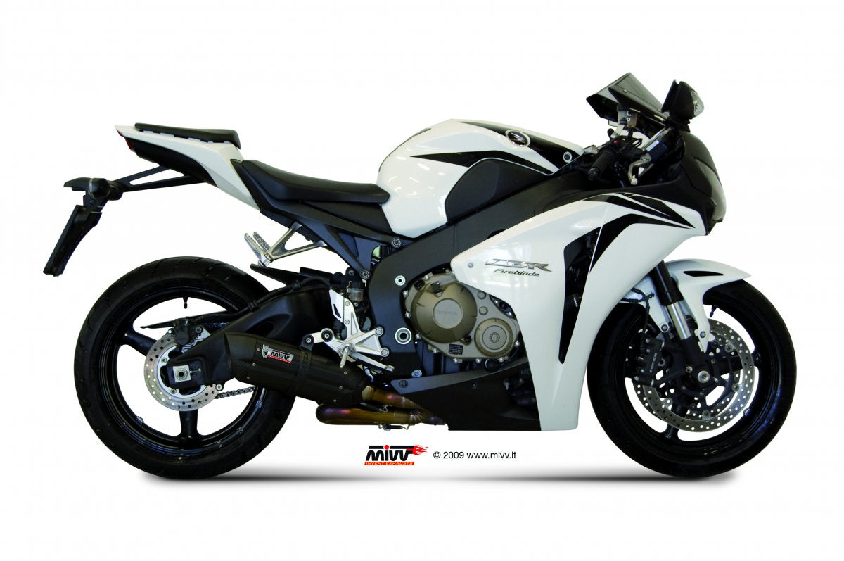 Escape homologado Mivv SUONO en Acero negro para HONDA CBR 1000 RR 08-13
