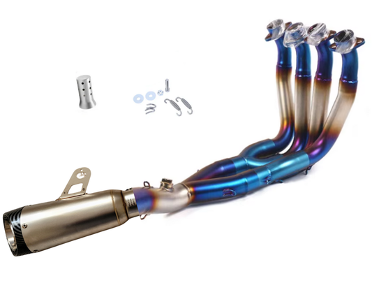 Línea Completa Artesanal Yamaha R6 (2006-2020) Tipo Titanio