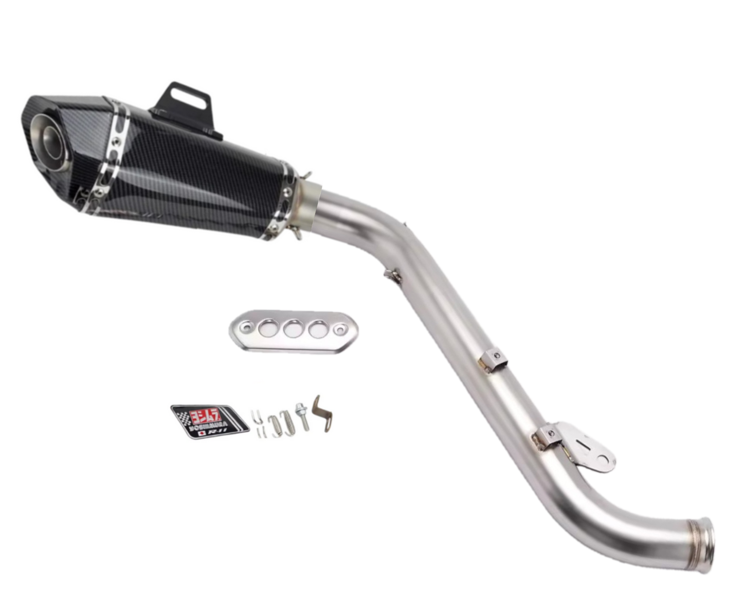 Final Section Slip-On Zontes 703 F (2025-2026) Stainless Steel