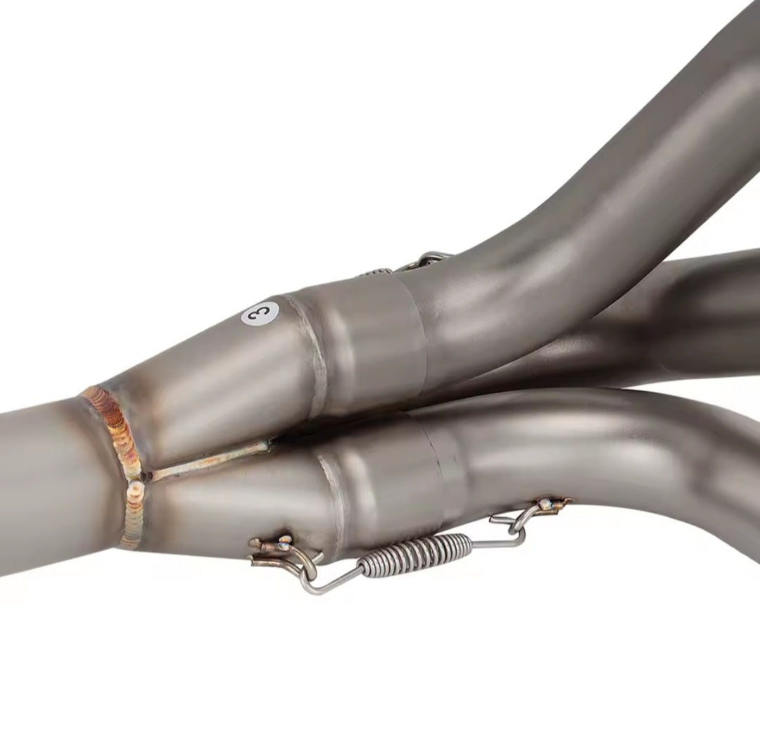 Colectores Artesanales Triumph Street Triple 660 (2017-2025) Acero Inoxidable