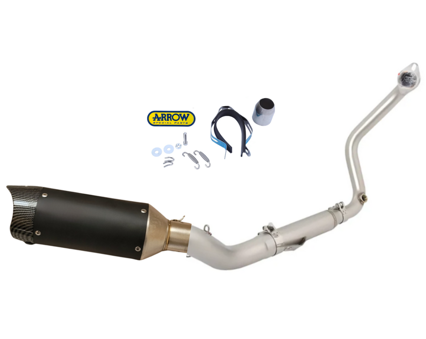Linha completa artesanal Zontes R310-T310 (2019-2023) em aço inoxidável
