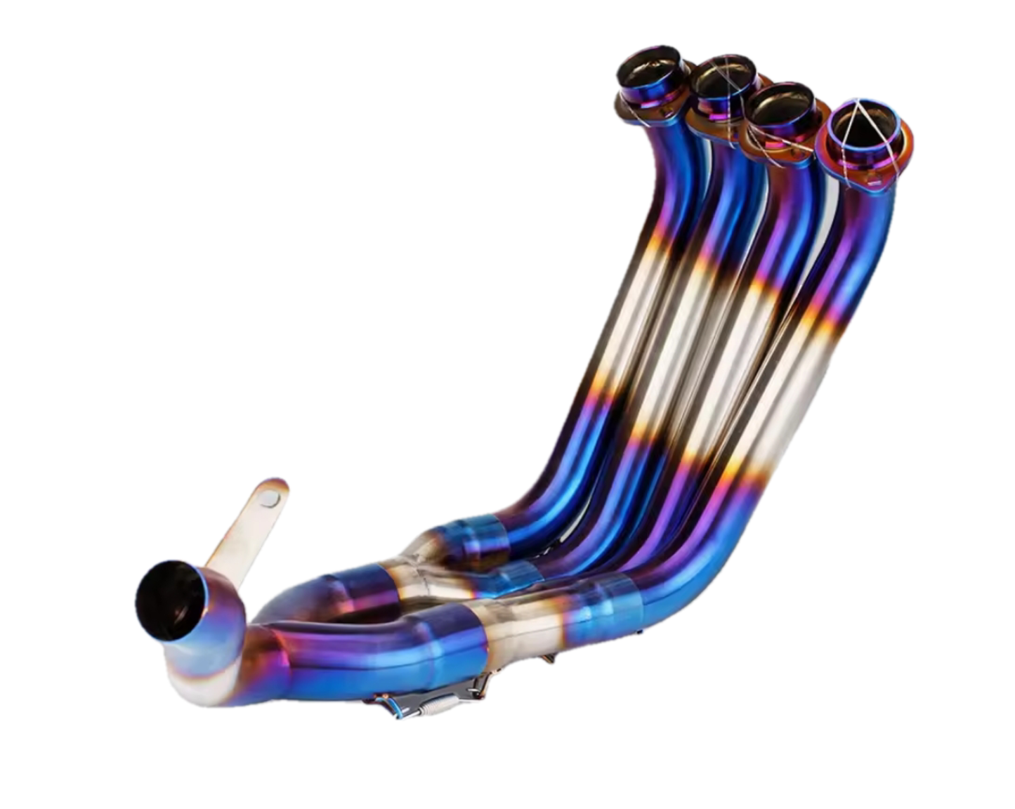 Coletores de titânio artesanais Yamaha R6 (2006-2020)